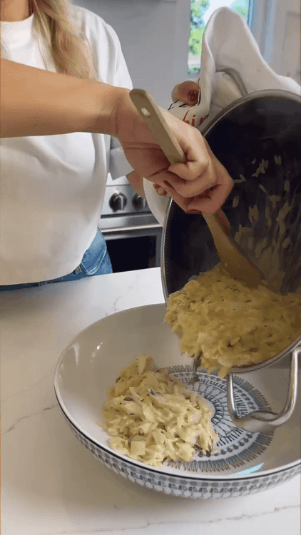 One Pot Creamy Lemon Chicken and Orzo recipe