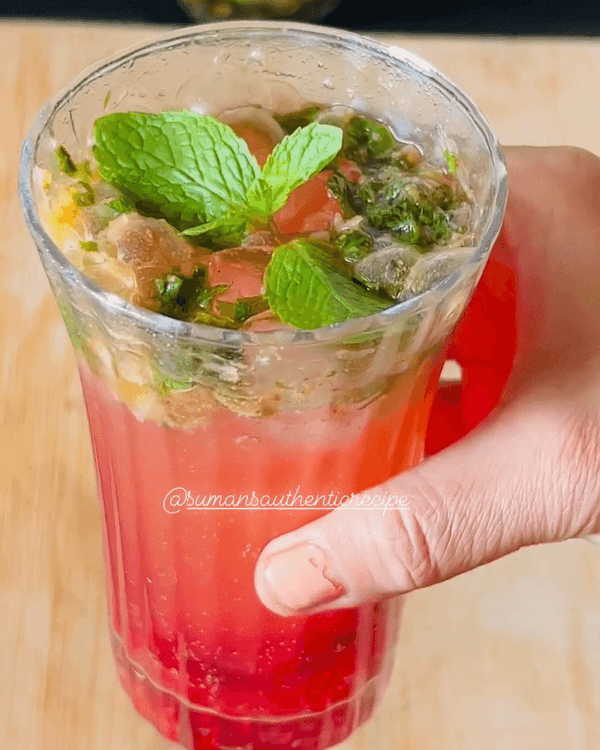 Strawberry Crush Mojito recipe