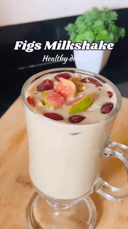 Healthy Figs Milkshake recipe