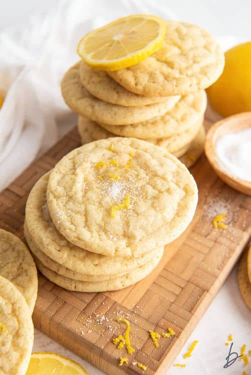 Lemon Sugar Cookies recipe