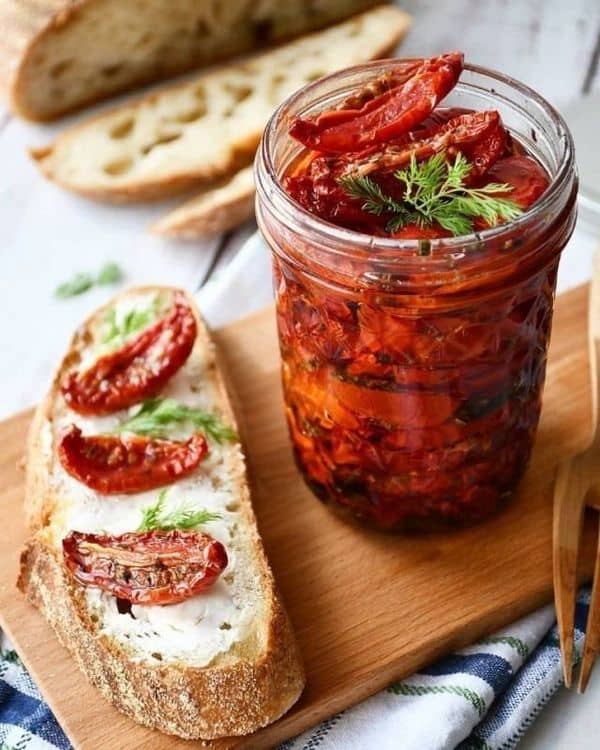 Homemade Sun-Dried Tomatoes recipe