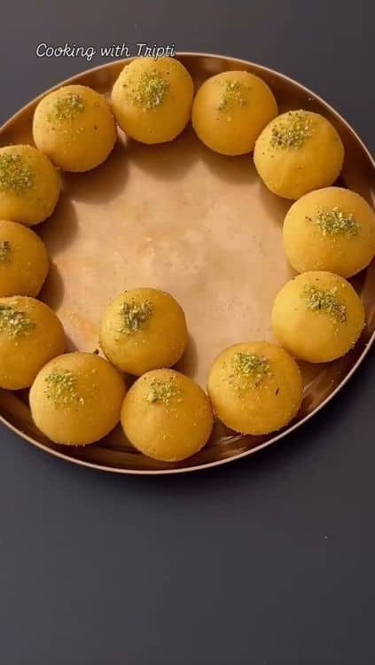 Suji Besan Laddu Recipe recipe