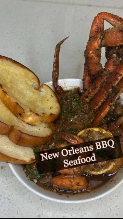 New Orleans Style BBQ Seafood recipe