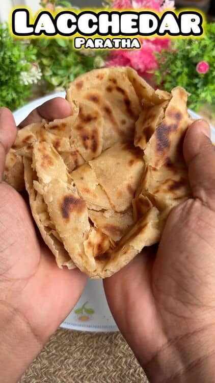Lacchedar Paratha recipe