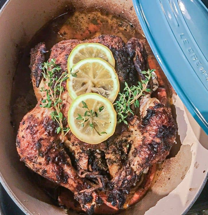 Roasted Tea Infused Chicken recipe