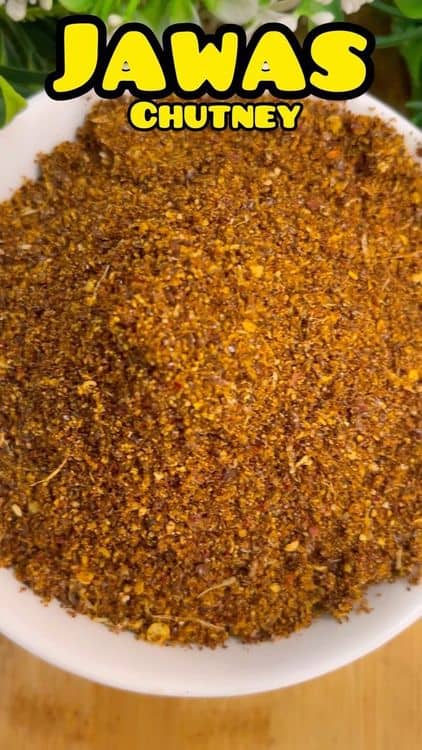 Jawas Garlic Chutney recipe