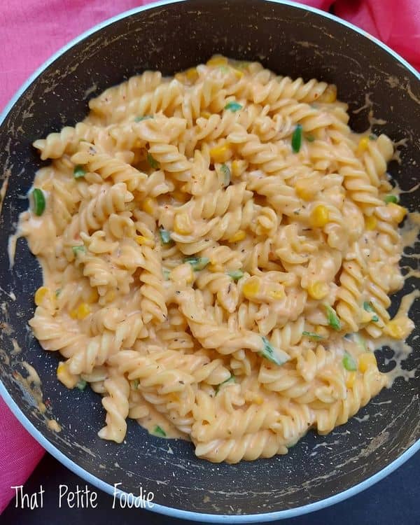Pink Sauce Pasta recipe