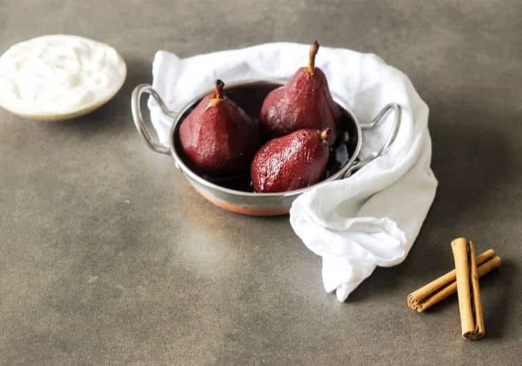 Poached Pears recipe