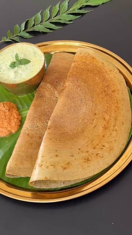 No Soda No Eno Instant High Protein Dosa Recipe With Dahi Chutney recipe
