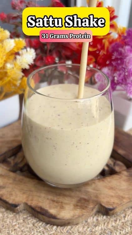 Sattu Protein Shake recipe
