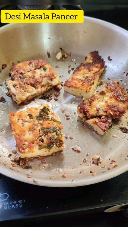 Masala Paneer (Desi Style) recipe
