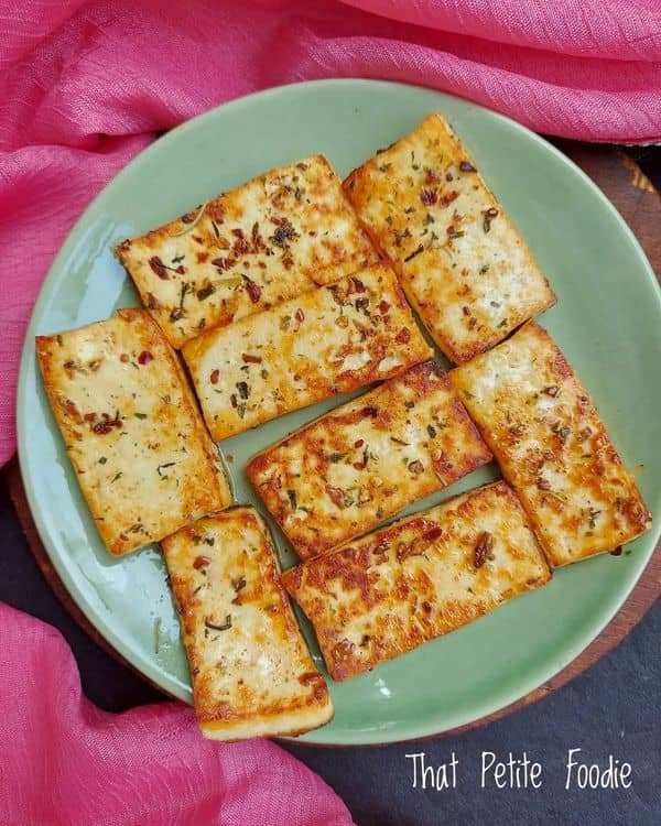 Garlic Butter Paneer recipe