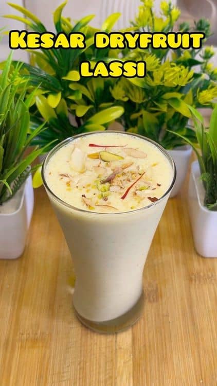 Kesar Dry-fruit Lassi recipe