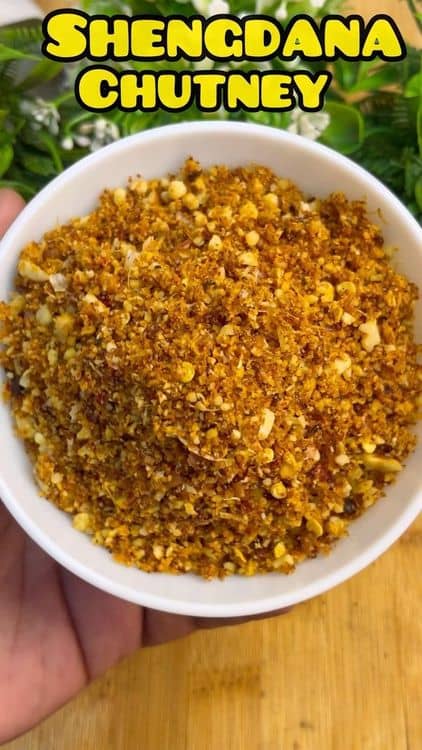 Shengdana (Peanut) Chutney recipe