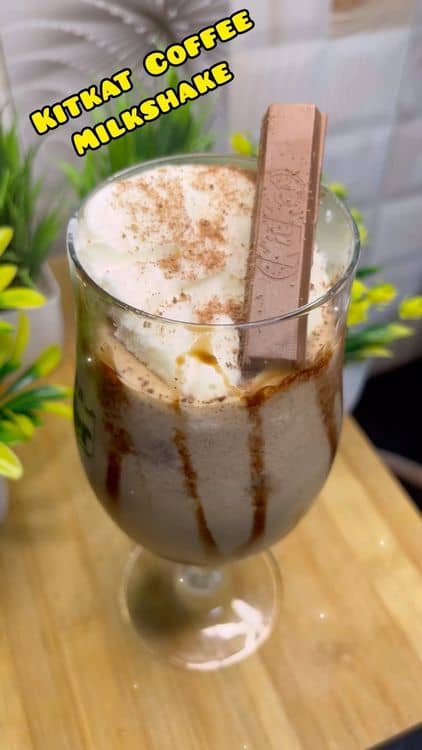 KitKat Coffee Milkshake recipe