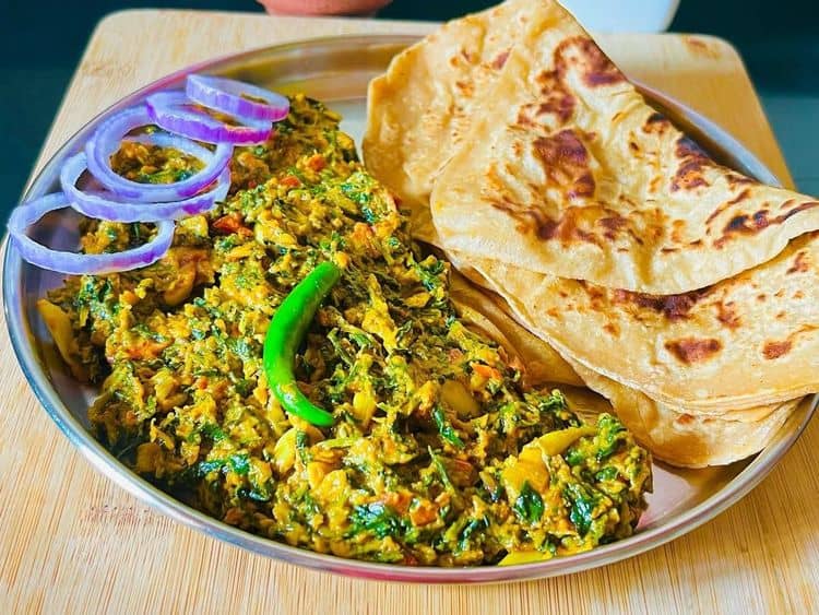 Lahsuni Methi recipe