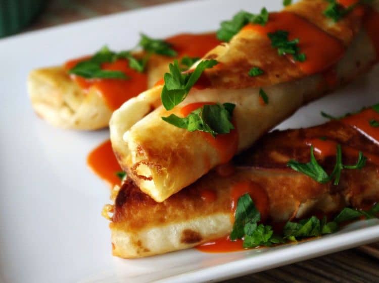 Buffalo Chicken Taquitos recipe