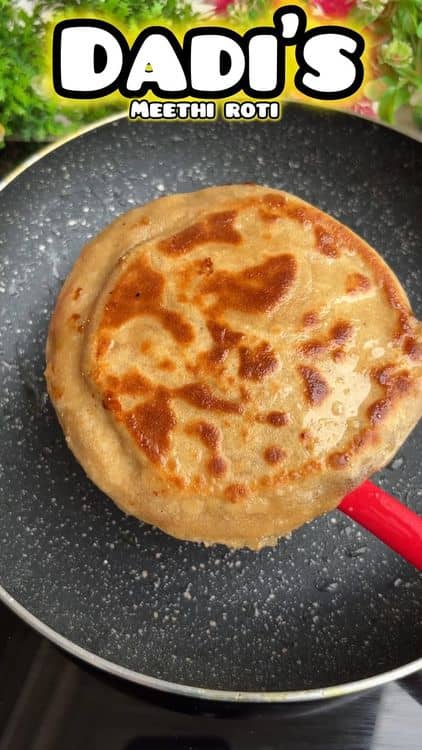 Dadi Special Meethi Roti recipe