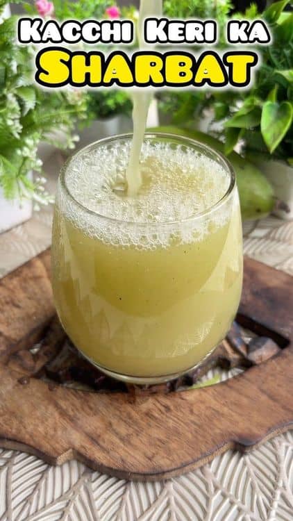 Kacchi Keri Ka Sharbat recipe