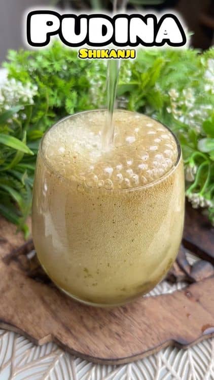 Pudina Shikanji recipe