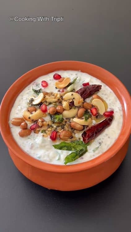 Healthy Delicious Tadka Dahi Poha recipe