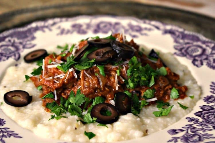 Mexican Pulled Pork and Grits recipe