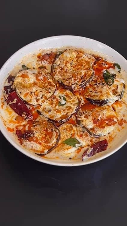 Quick And Easy Dahi Baingan Recipe recipe