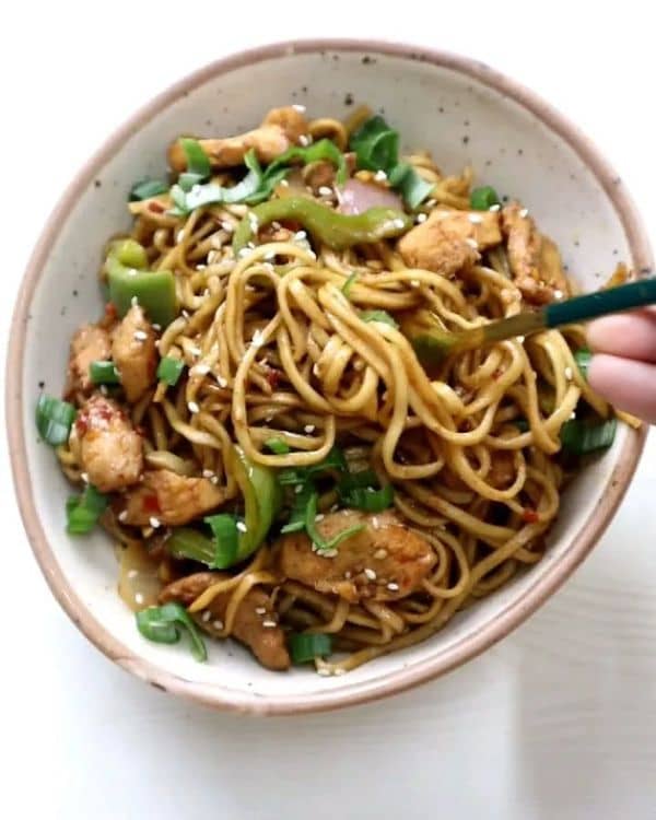 Chicken in Noodles recipe