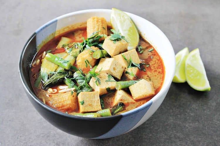Vegetarian Laksa recipe