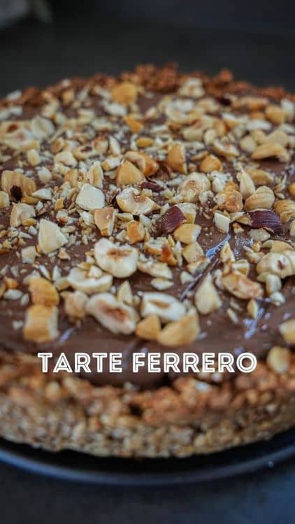 Ferrero-Style Vegan Tart recipe
