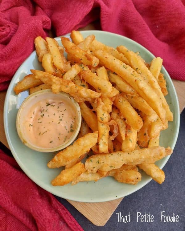 Crispy Packet Fries recipe