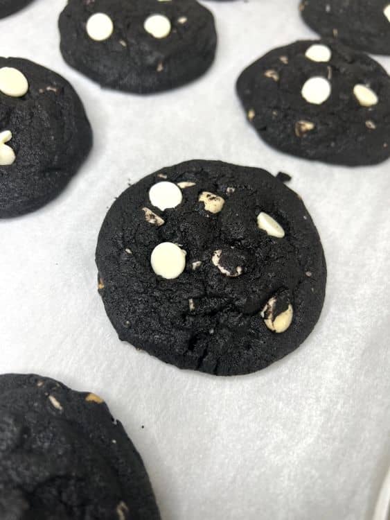 Reverse Chocolate Chip Halloween Cookies recipe
