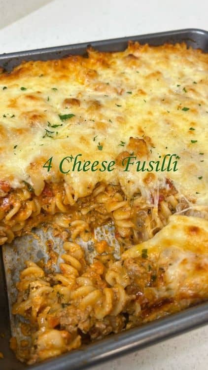 4 Cheese Fusilli recipe