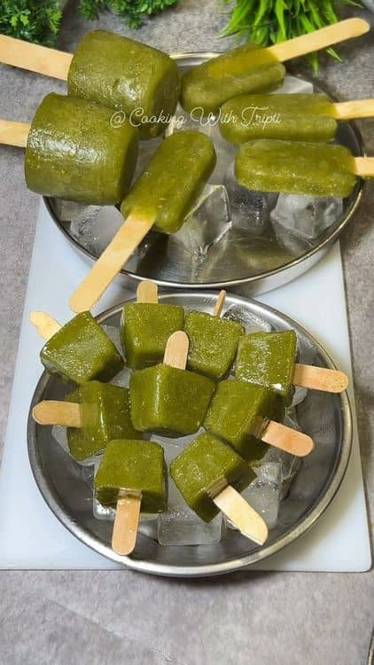 Mango Popsicle recipe