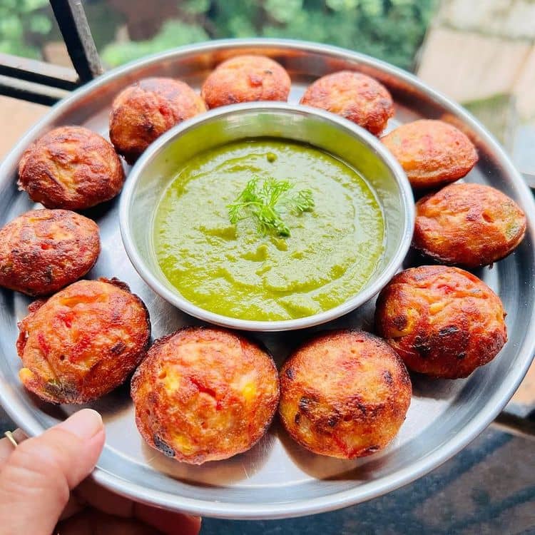 High Protein Moong Dal Appam recipe