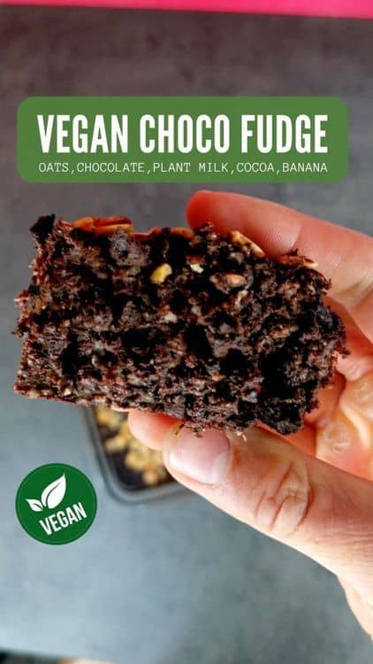 Easy Vegan Chocolate Fudge recipe