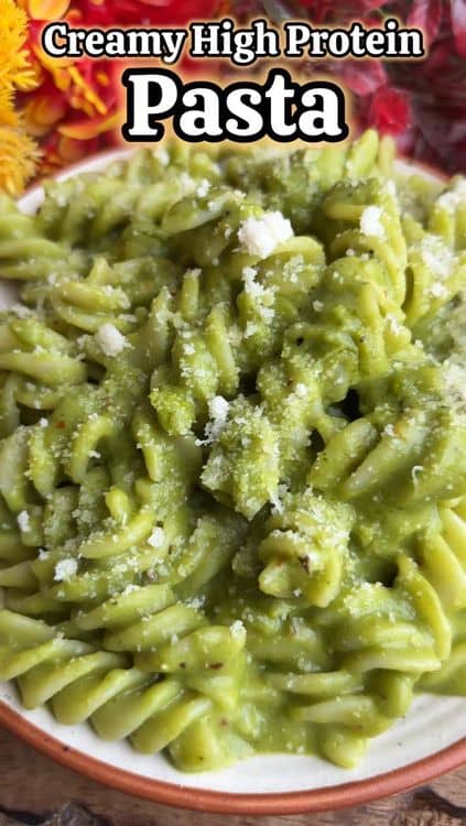 Creamy High Protein Pasta recipe