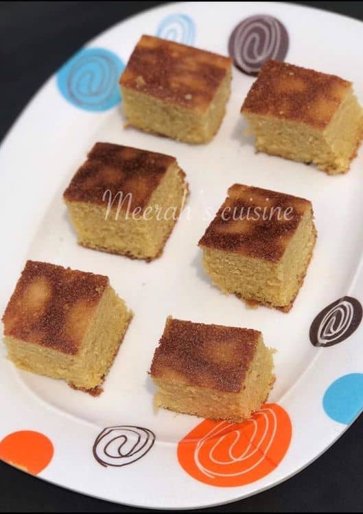 Hot Milk Vanilla Sponge Cake recipe