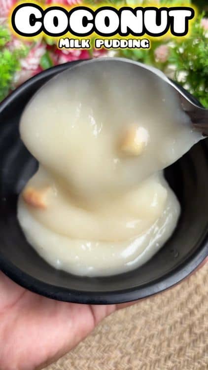 Coconut Milk Pudding recipe