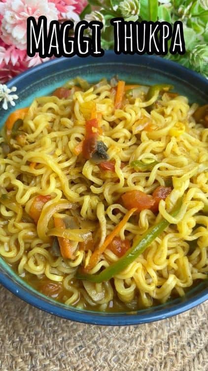 Maggi Thukpa recipe