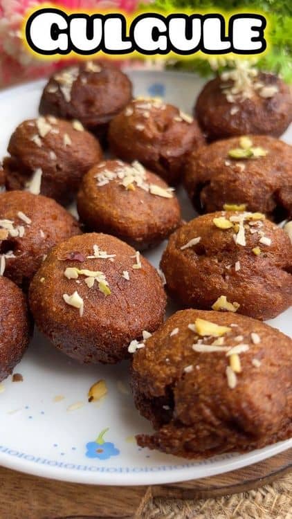 Gulgule - Maharashtrian Sweet Specialty ❤️ recipe