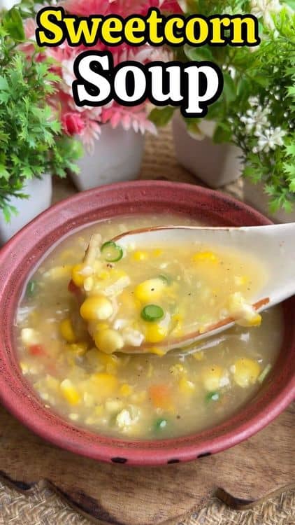 Sweetcorn Soup recipe