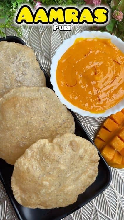 Aamras Puri recipe