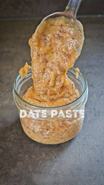 Easy Homemade Date Paste recipe