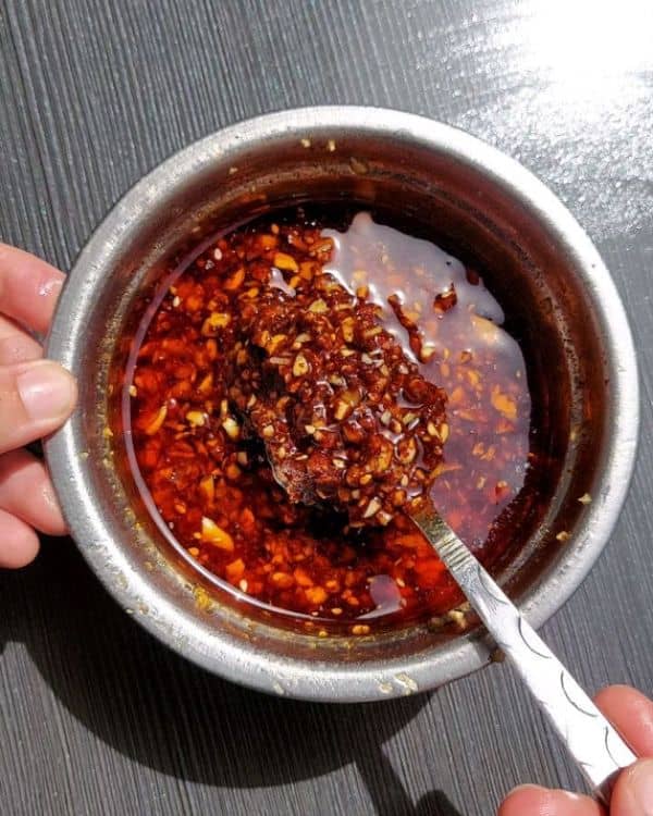 Chilli Oil Without Oyster Sauce recipe