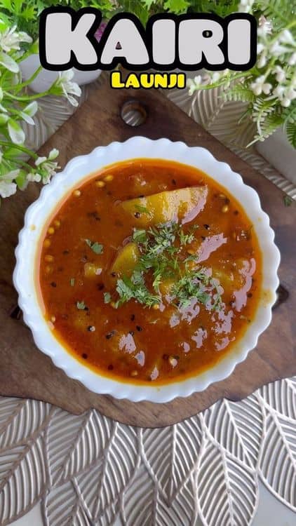 Keri Launji - Raw Mango Chutney recipe