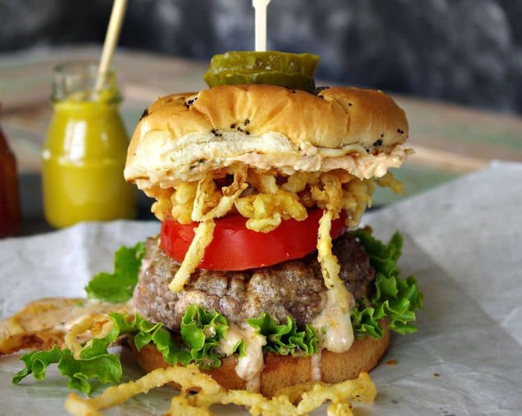 Jalapeno Pimento Cheese Burger recipe