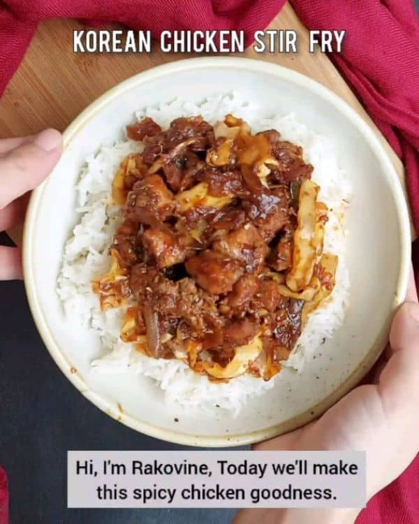 Spicy Korean Chicken recipe