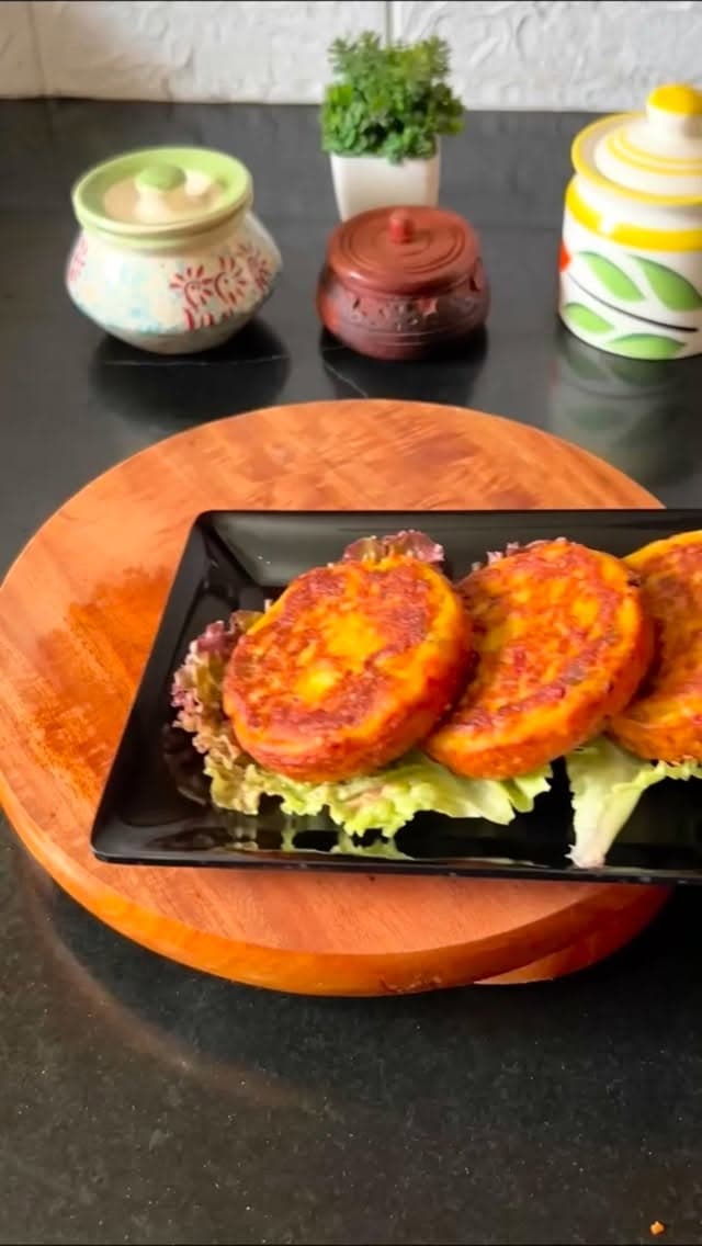 High-Protein Veg Burger at Home recipe