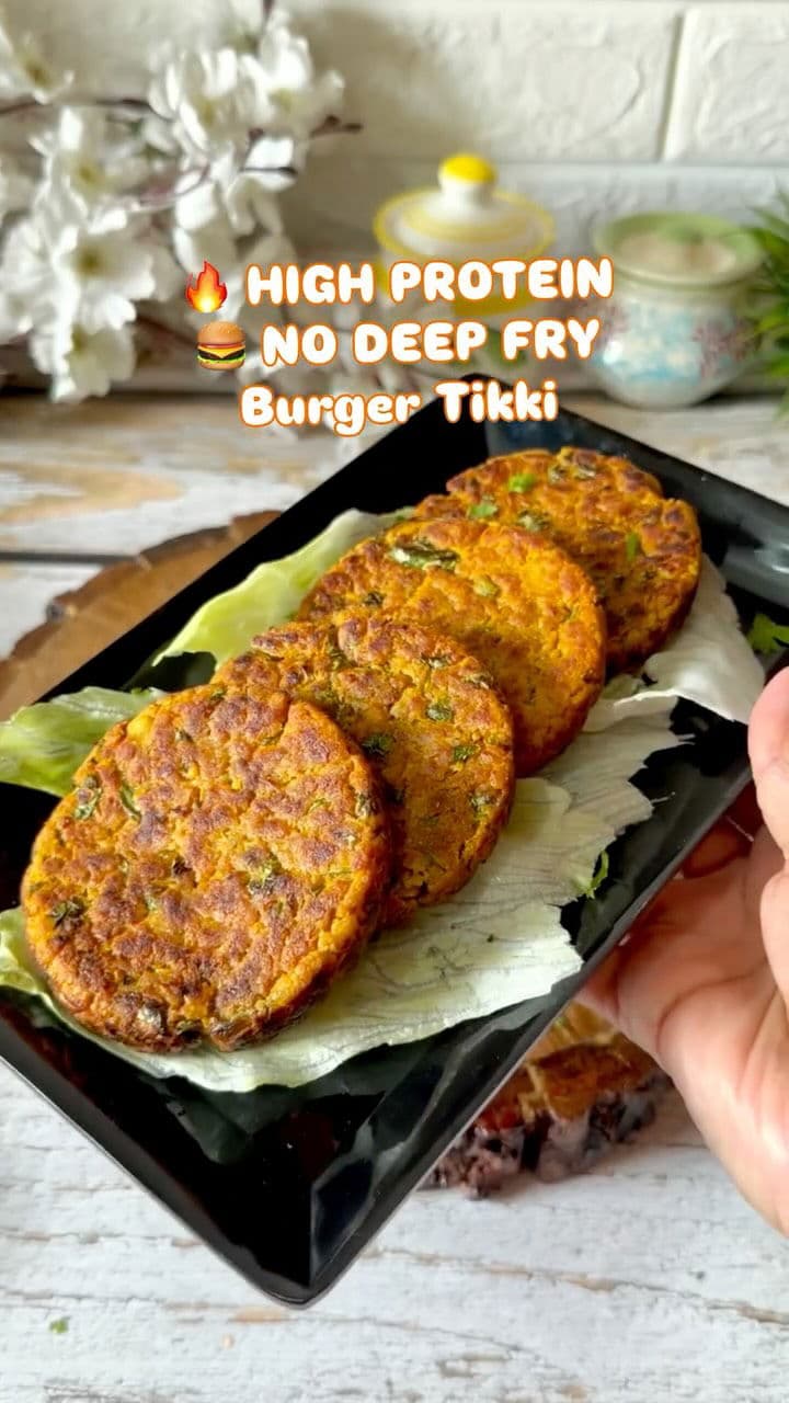 Guilt-Free Burger Tikki recipe